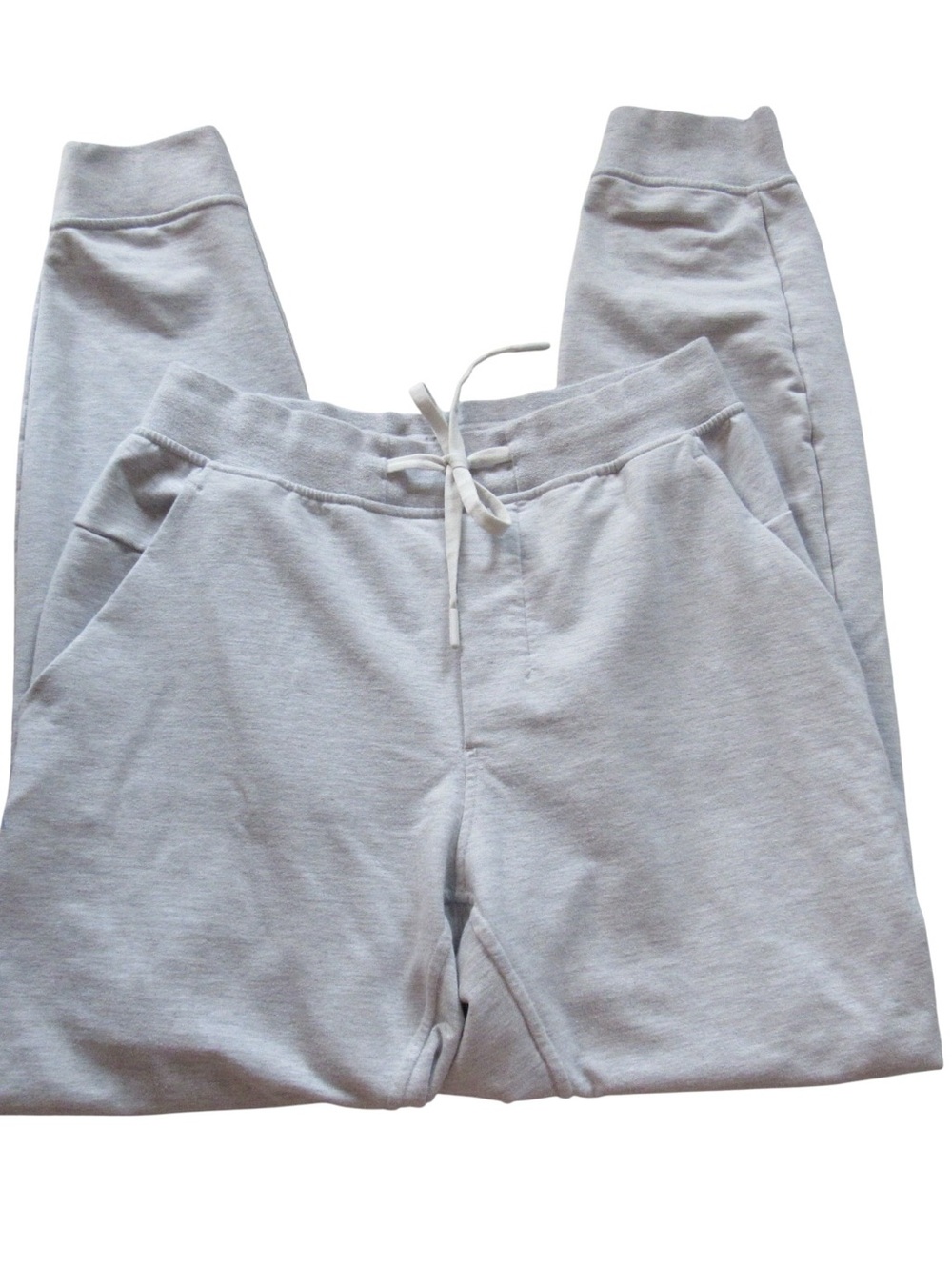 Lululemon Mens City Sweat Jogger Pants Small Light Grey Sweat Wicking Athletic - Picture 3 of 13